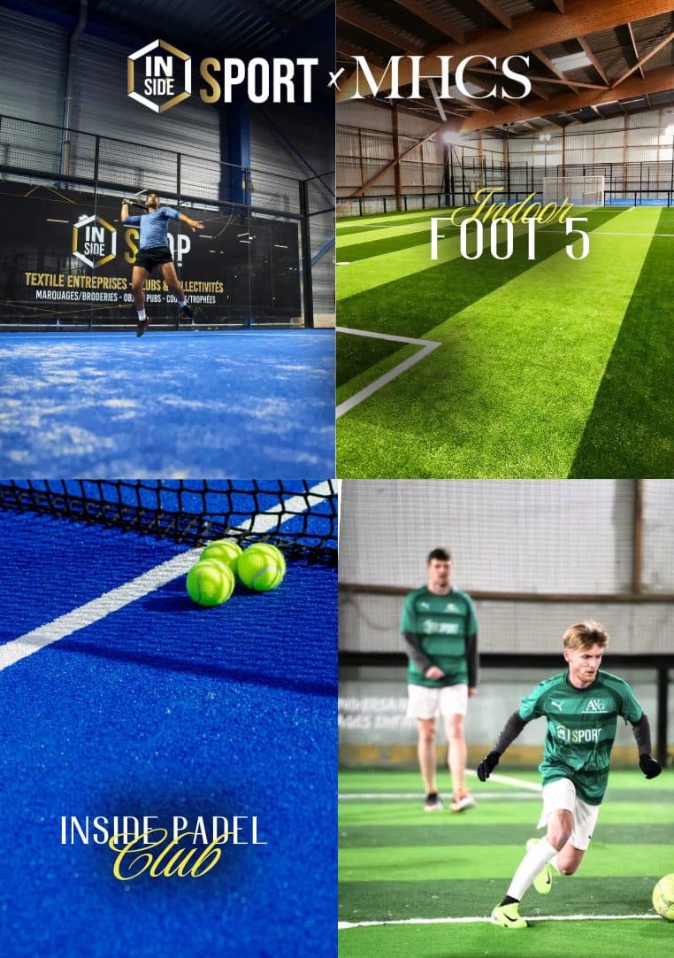 Visual Inside Sport × MHCS: Padel und Foot5 in Reims
