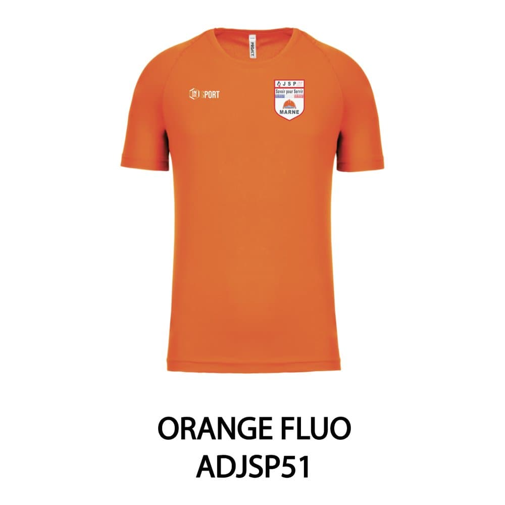 T-shirt manches courtes ProAct ADJSP51, rouge