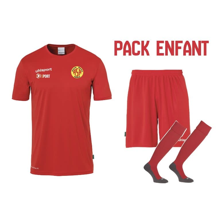 Set Uhlsport ASA, rot