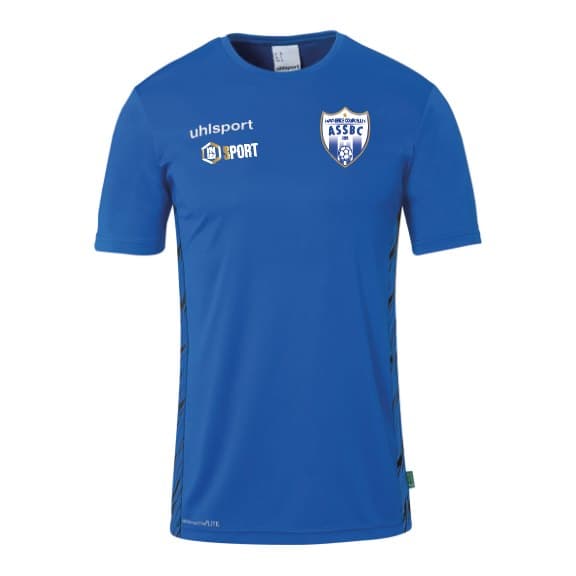 Maillot d'entraînement Progressive ASSBC, vue de face