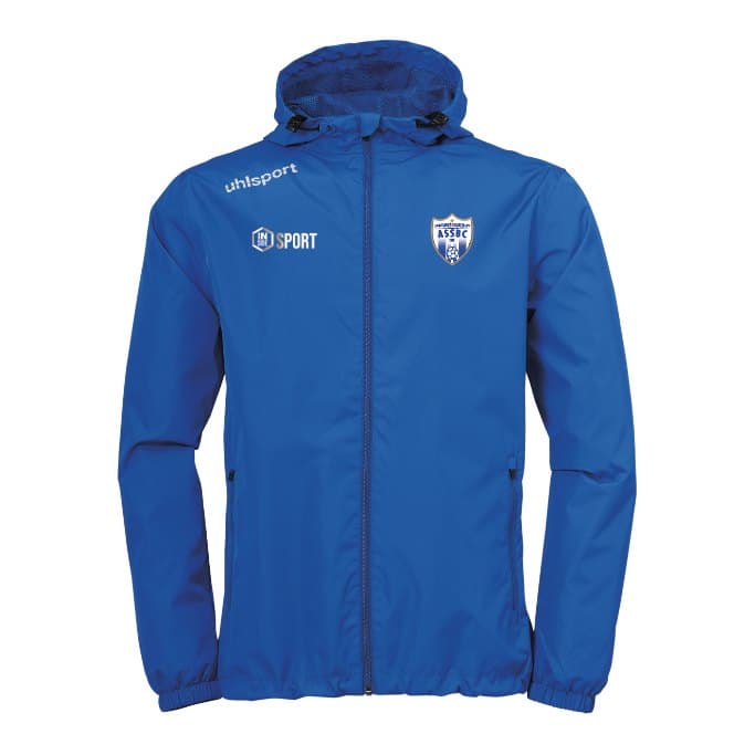 Veste de pluie ASSBC, bleu roi
