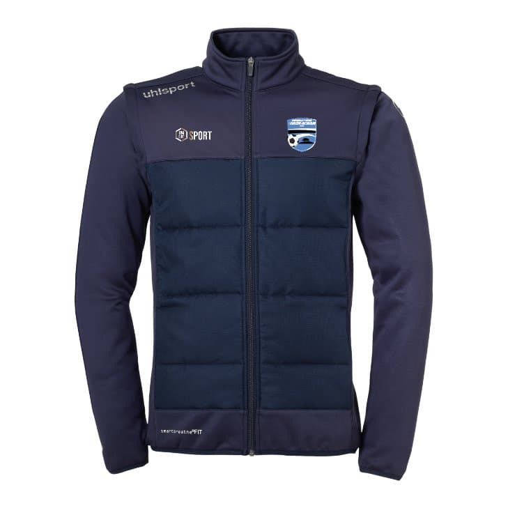 Jacke mit abnehmbaren Ärmeln Marineblau ESSM, marineblau