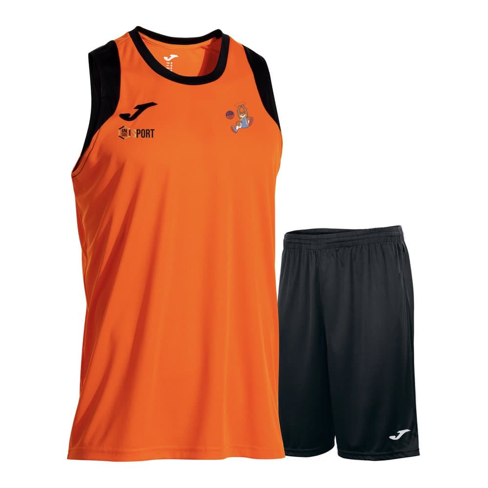 Men's sleeveless jersey and shorts set Joma FJEP, front view
