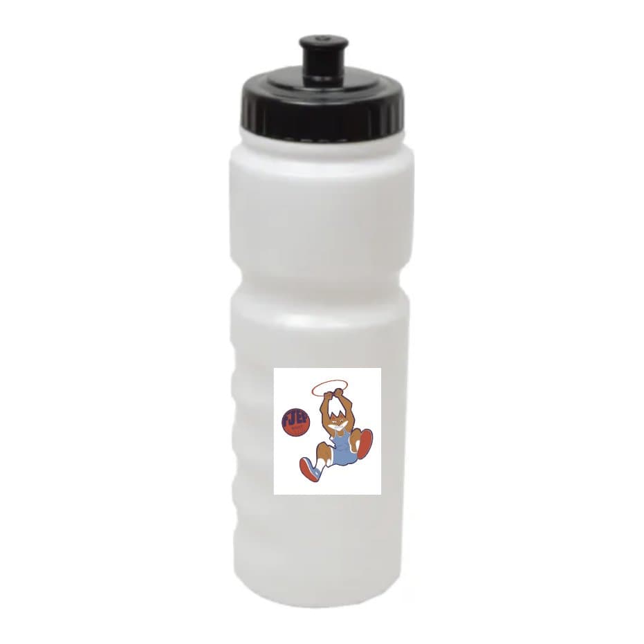 Trinkflasche Basketball FJEP, Vorderansicht