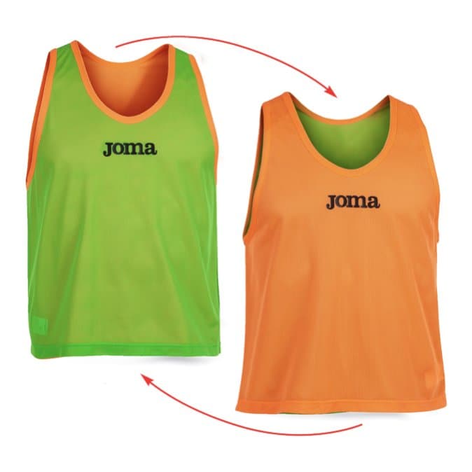 Reversible bib Bazan Handball FJEP Hand, green