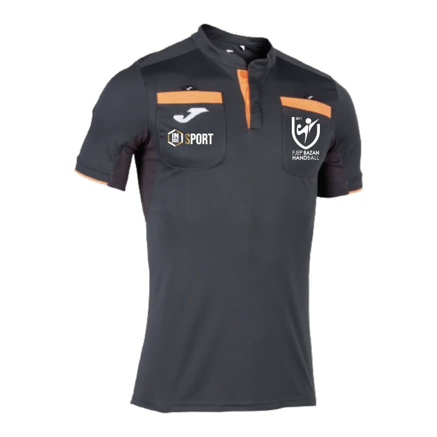 Schiedsrichtertrikot Anthrazit Bazan Handball FJEP Hand, grün