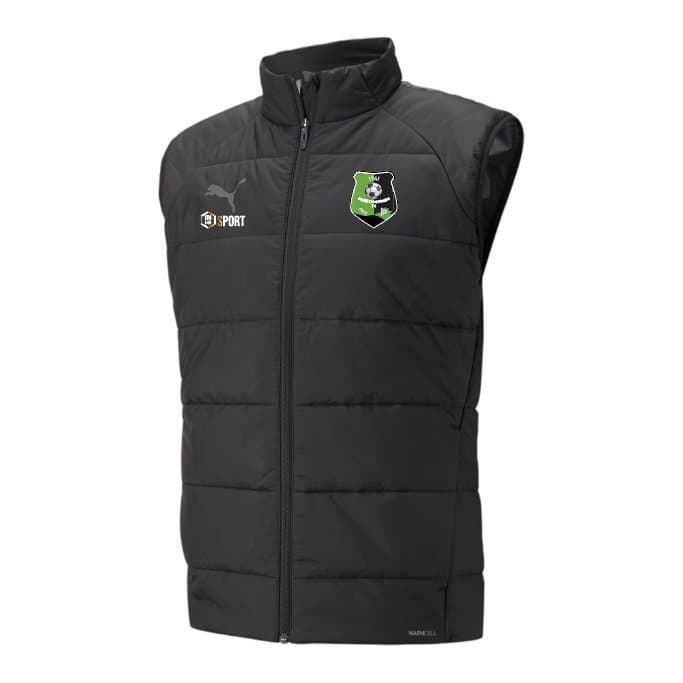 Sleeveless puffer jacket NCFC, green