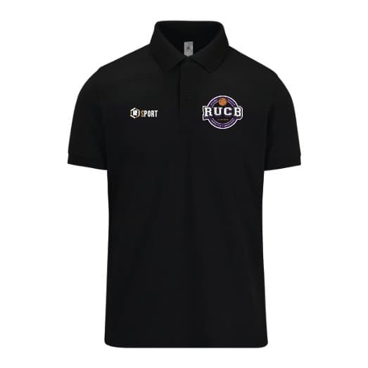 Polo femme RUC Basket RUCB, violet