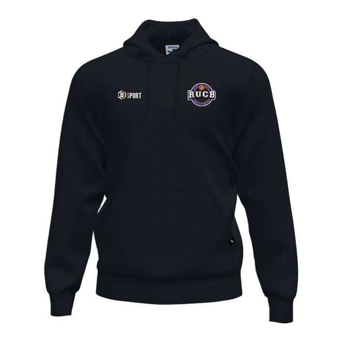 Sudadera con capucha RUC Basket RUCB, morado