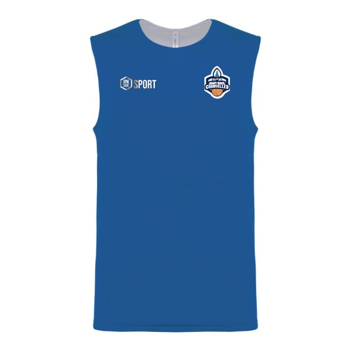 Maillot Reversible SBC Basket, bleu