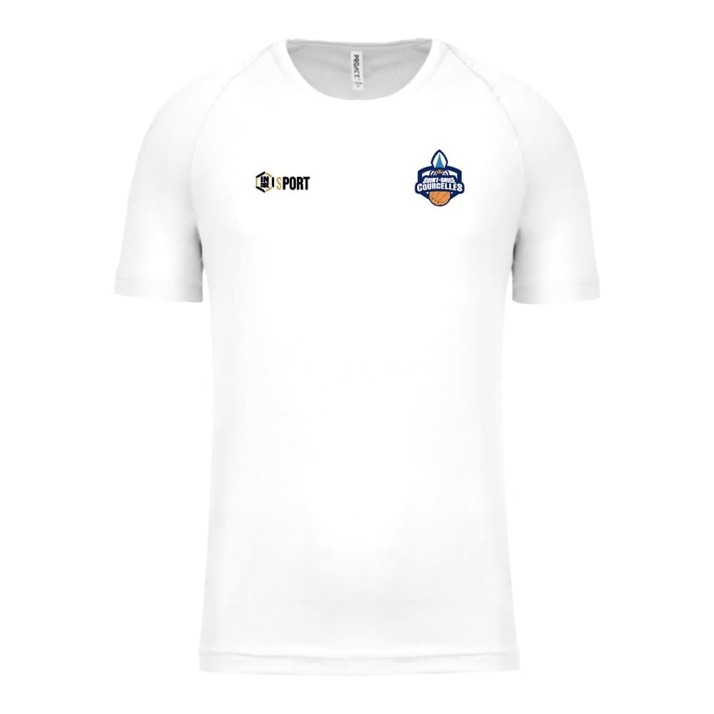Tshirt respirant SBC Basket, bleu
