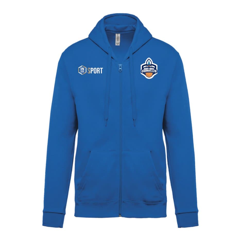 Zip-up jacket SBC Basket, blue