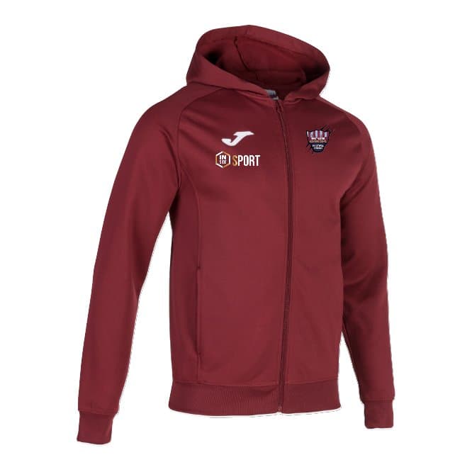 Veste a capuche Joma SDMO, bordeaux