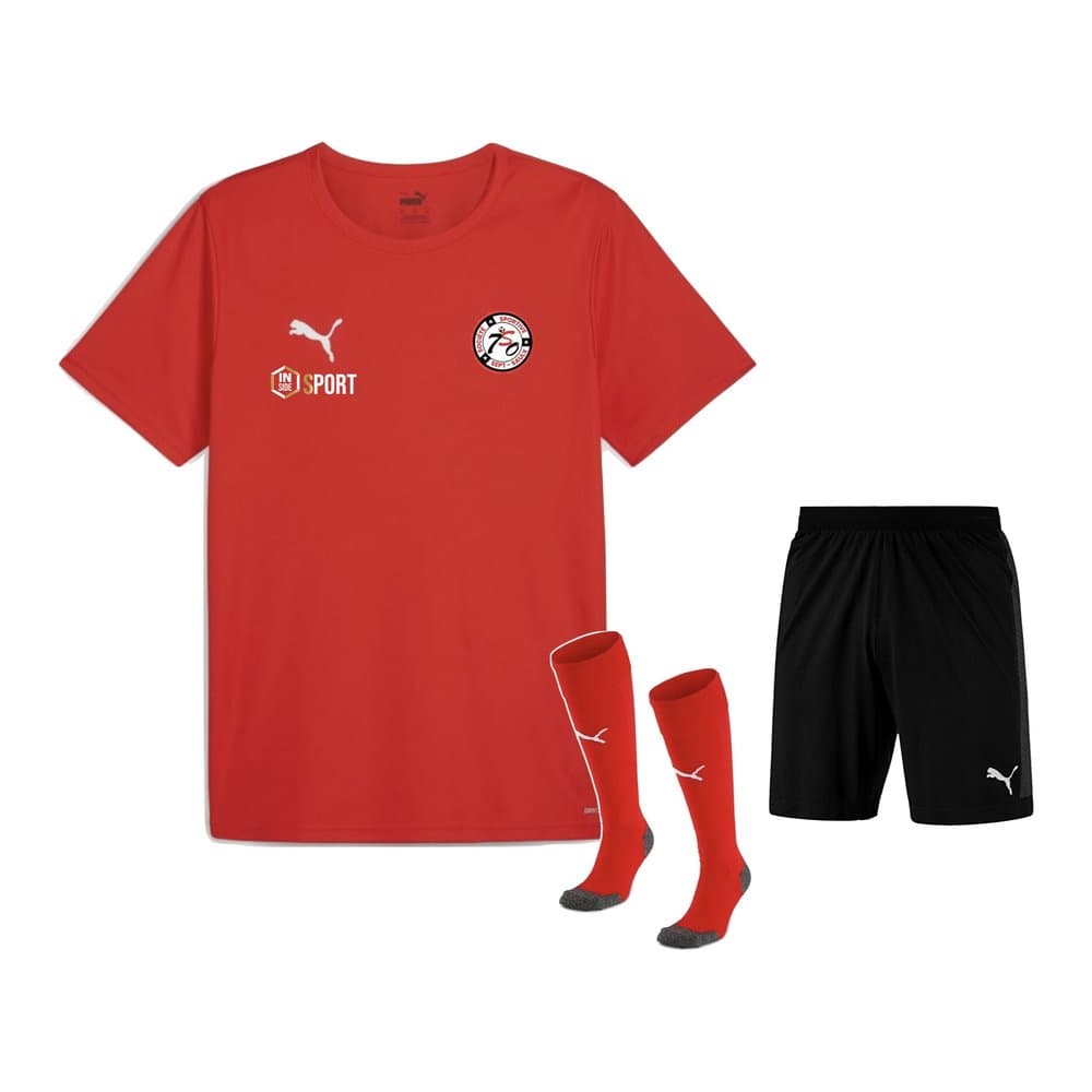 Pack d'entrainement enfants Puma SSS, rouge