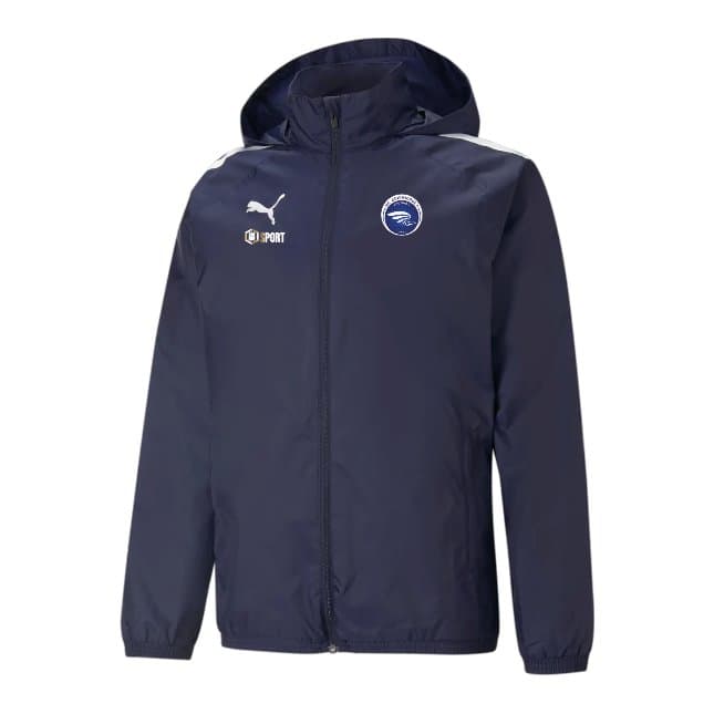 Navy rain jacket Puma USG, navy