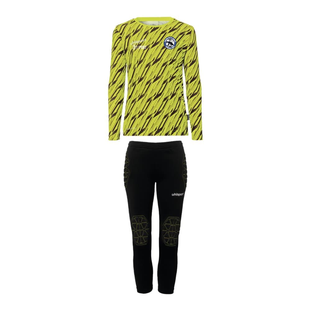 Kit de portero amarillo niño Uhlsport FC VSFC, amarillo