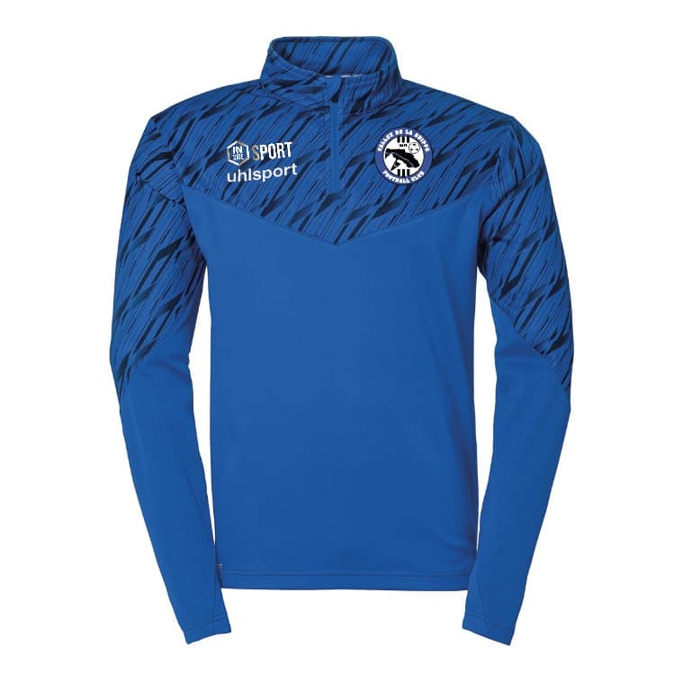 Sudadera con media cremallera Uhlsport FC VSFC, azul